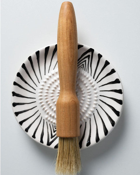 Keramik Handreibe Handmade by Simbi - ZEBRA Style - Kumaio™ Selecto