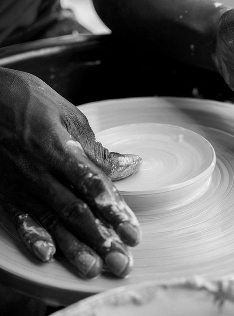 Südafrikanische Keramik-Hand-Reiben