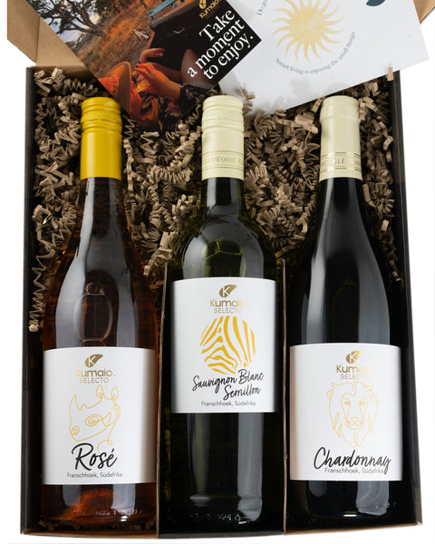 Kennlernpaket - Wein Selecto x 3 I Rosé und Weiß