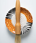 Keramik Handreibe Handmade by Simbi - ZEBRA & GIRAFFE - Kumaio™ Selecto